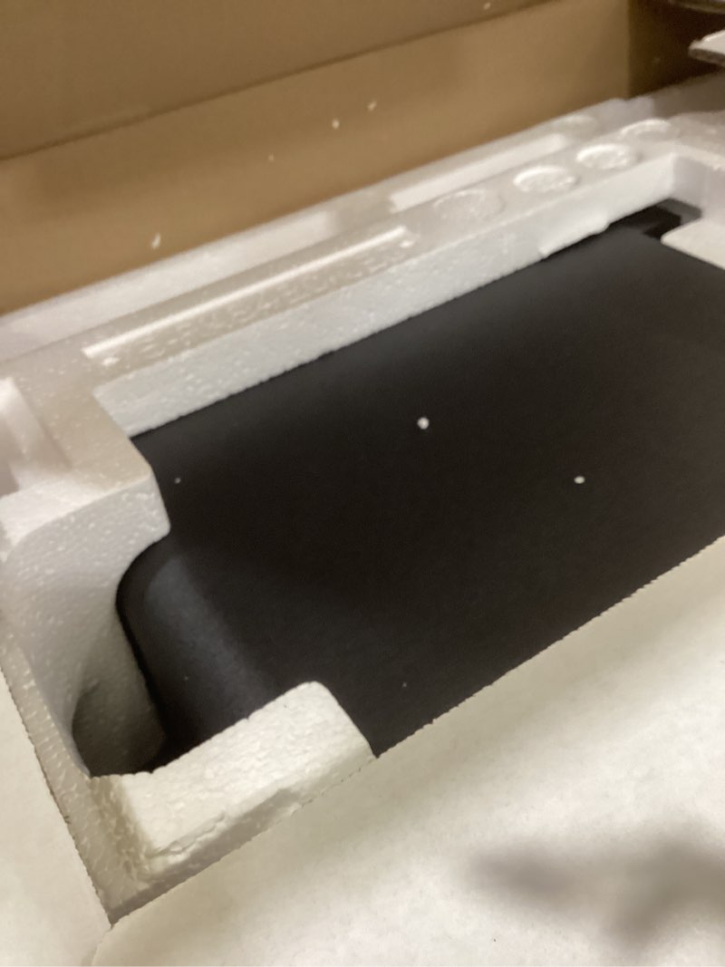 Condition photo showing As Is for polk audio signa s4 tv sound bar with subwoofer - dolby atmos audio voiceadjust & bassadjust technology, hdmi earc, wireless subwoofer works with 8k, 4k, & hd tvs, bluetooth, wireless streaming s4 soundbar + subwoofer w/ dolby atmos