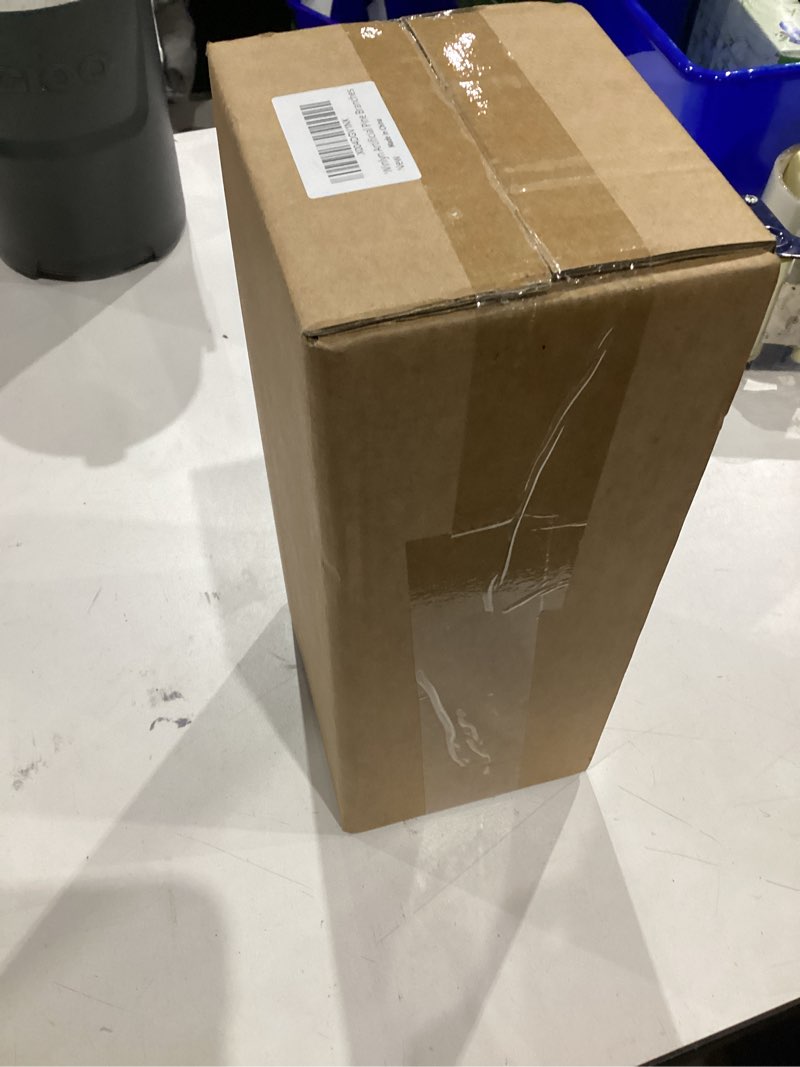 Condition photo showing New/Like New for Winlyn 15" H Farmhouse Christmas Centerpiece Rustic Metal Milk Vase with Artificial Pine Needle Cedar Red Berry Snowy Pinecone Christmas Floral Arrangement Decoration for Holiday Dining Table Mantel