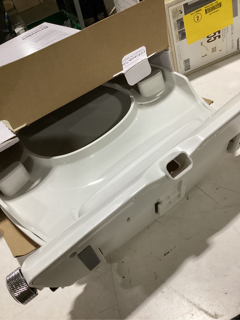 Condition photo showing Good Condition for brondell swash ecoseat non-electric bidet seat for elongated toilet in white