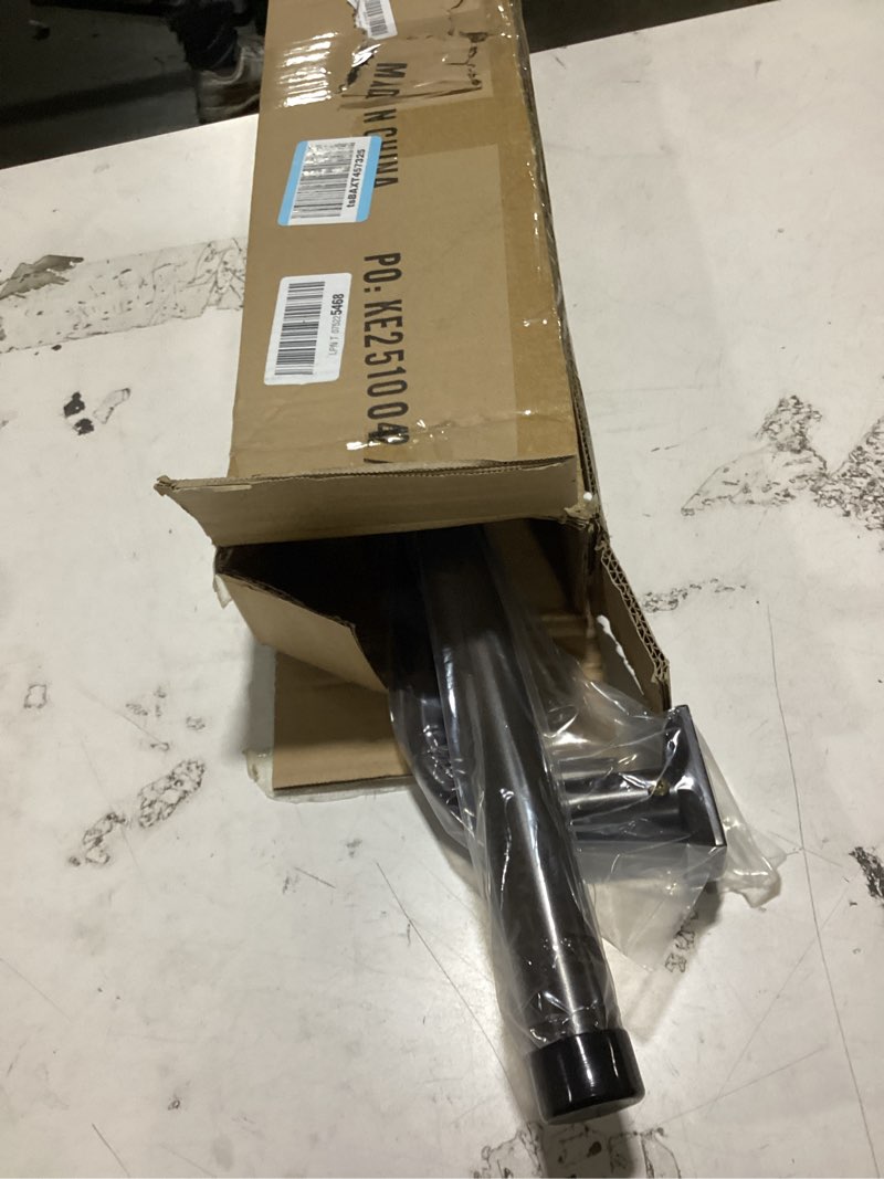 Condition photo showing As Is for 1 1/4 diam large room darkening rods, 28-48inch(2.33-4ft) length telescoping wrap around curtain rods for bedroom living room kitchen, dark bronze dark bronze 28-48"
