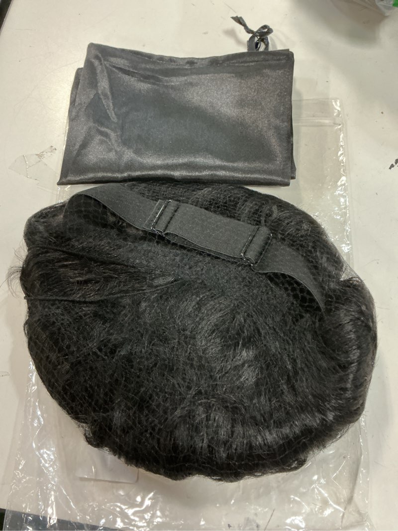 Condition photo showing Good Condition for pink planet pixie cut wig human hair for black women short pixie cut wigs human hair wear and go glueless pixie wig short layered brazilian virgin human hair wigs for women ?036-1b?