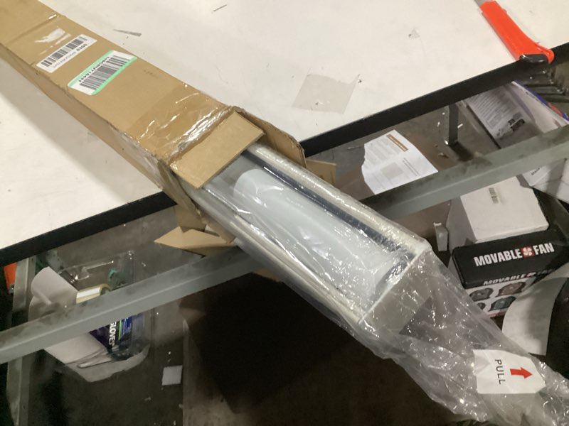 Condition photo showing Good Condition for persilux blackout roller shades for window blinds,cordless,linen fabric,thermal insulated fabric uv protection shades for home,office,bedroom,door,blackout-cream,33 1/2" w x 64" h 33 1/2"w x 64"h blackout-cream