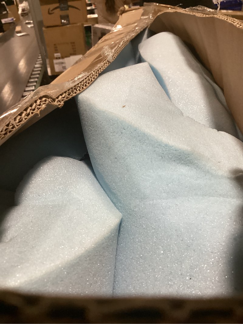 Condition photo showing As Is for Sealy Dreamlife 3” Gel Memory Foam Mattress Topper + 1” Quilted Cooling Cover, Queen