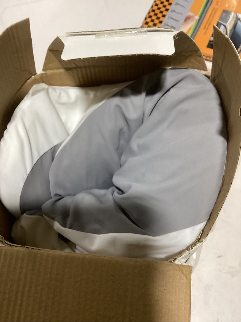 Condition photo showing Good Condition for Cervical Pillow for Side Sleepers,Memory Foam Pillows for Neck and Shoulder Pain,Deep Sleep Pillows for Back Pain Sleeper, Dreamers Relief,Slumber,Stomach,Snoring Pillow (Grey, 25"Lx15"Wx5.8"H) Grey 25"Lx15"Wx5.8"H