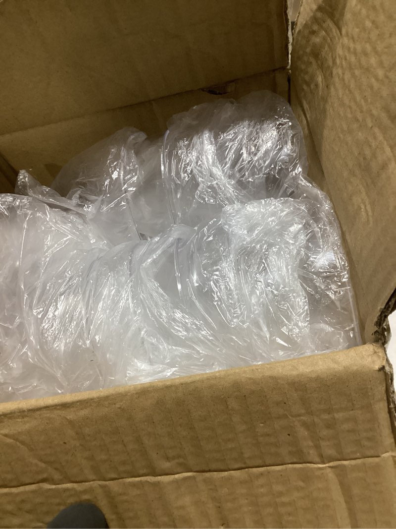 Condition photo showing Good Condition for 30 pcs 5oz plastic champagne coupe glasses 30 pack