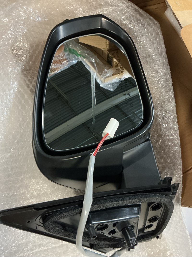 Condition photo showing New/Like New for right passenger side mirror compatible with toyota rav4 2013 2014 2015 door rear view mirrors power manual folding non-heated (3 pins)