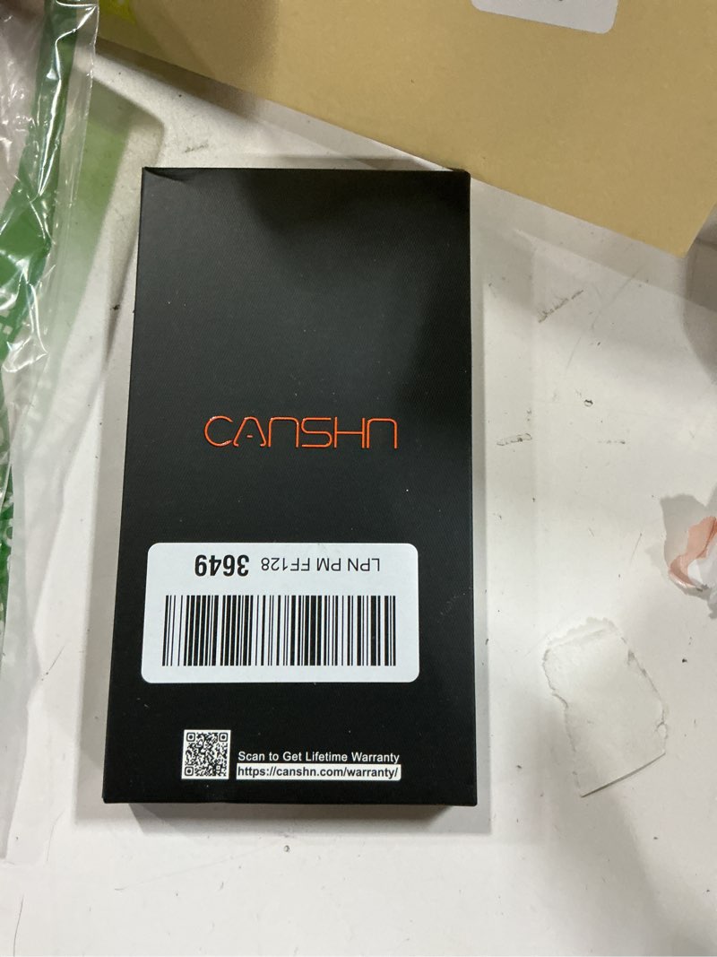 Condition photo showing New/Like New for CANSHN Magnetic Compatible with iPhone 17 Pro Max Case, Upgraded [Full Camera Protection] [Compatible with Magsafe] [Translucent Matte] Shockproof Protective Phone Cover 6.9 Inch - Black iPhone 17 Pro Max (6.9 Inch,3 Lens) Black