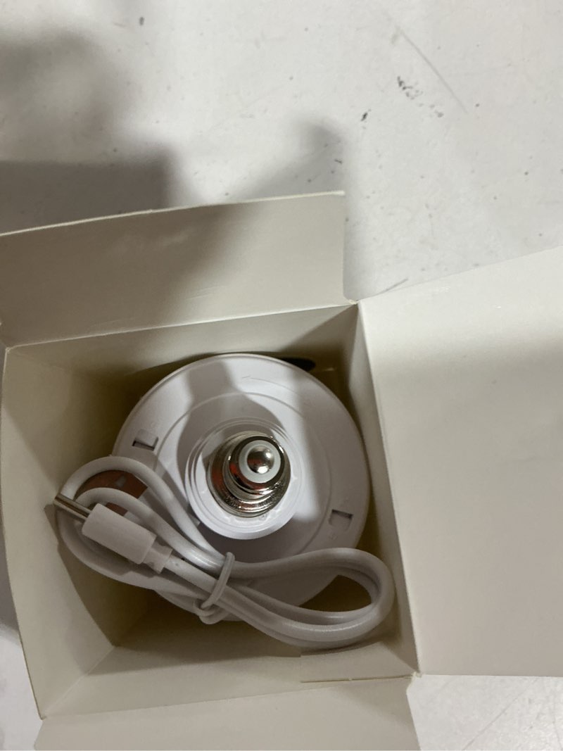 Condition photo showing Good Condition for rechargeable battery operated light bulb with remote control 4 packs, 350lm dimmable detachable led bulb with 15 colors selectable & 3 timer, wireless puck light bulb for wall sconce, non-hardwired e26 4