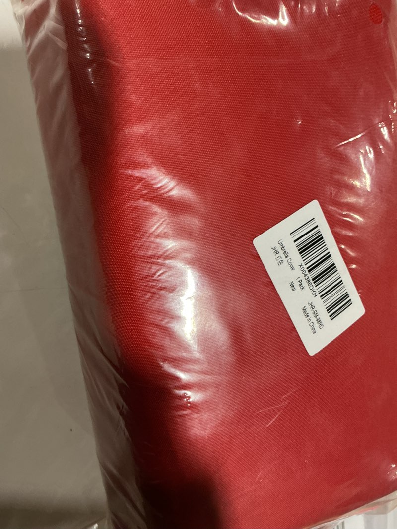 Condition photo showing Good Condition for 9ft Patio Umbrella Replacement Canopy Only,Outdoor Table Market Yard Umbrella Top for Outdoor Umbrella Canopy with 8 Ribs Red for 9ft-8ribs? Cover only ?