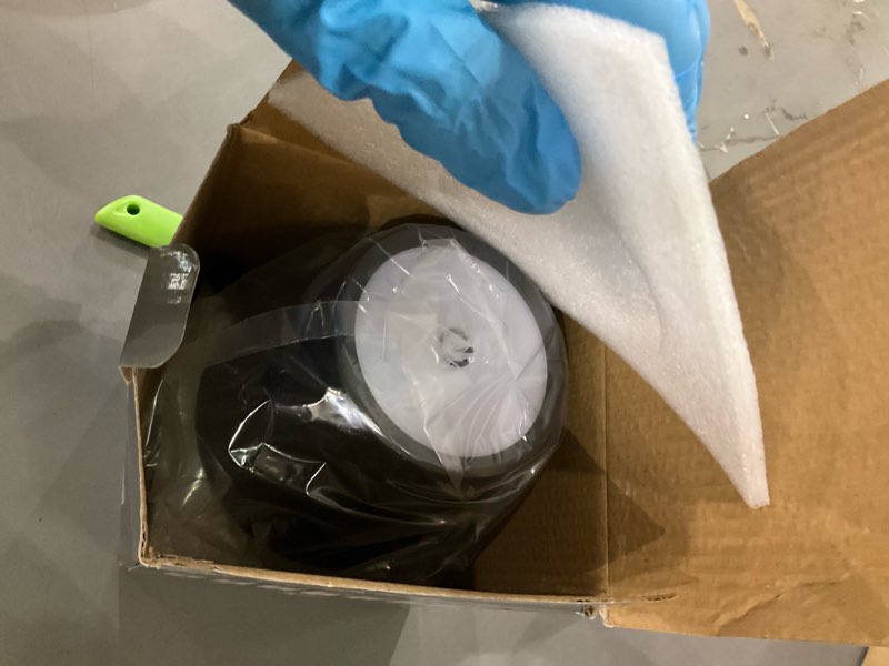 Condition photo showing Good Condition for Retisee Rechargeable Cordless LED Table Lamps Black 3000mAh Battery Operated Table Light 3-color Stepless Dimming Portable Desk Lamps for Restaurant Coffee Bars Camping Bedrooms Indoor Outdoor Black Square Base