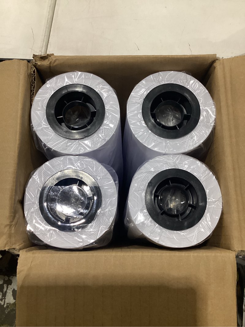 Condition photo showing New/Like New for 36" x 150' wide format plotter paper, goefun cad bond paper rolls 2" core for cad printing on wide format printers, 4 rolls 36 in x 150 ft | 2" core 20lb | 4 rolls