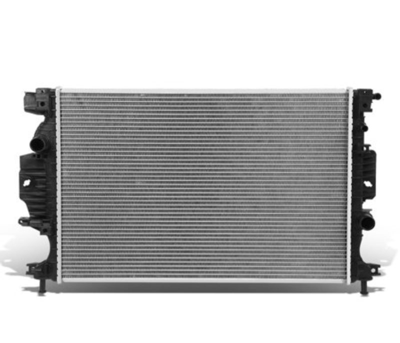 dna motoring oem-ra-13320 aluminum radiator for 2013-2019 ford fusion lincoln mkz 1.5l 2.0l 2.5l