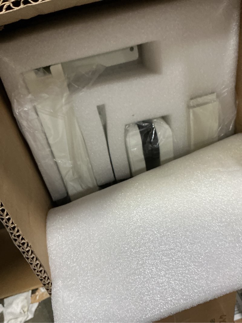 Condition photo showing New/Like New for HUANUO 32" Small Electric Standing Desk Adjustable Height, 4 Memory Height Settings, Sit Stand Up Desk for Home Office & Computer Workstation, LightWalnut 32" x 19" Light Walnut