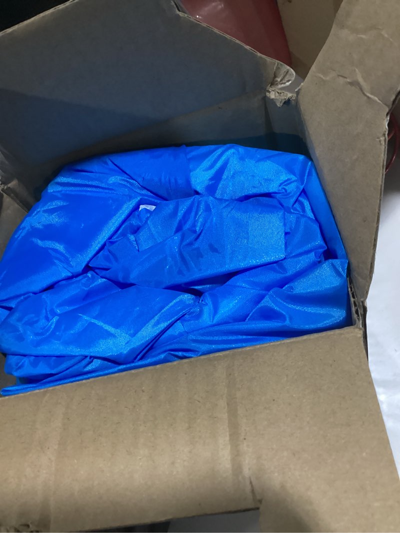 Condition photo showing Good Condition for poptrend adults inflatable halloween costumes blow up shark costume for halloween, birthday gift cos play party blue shark costume