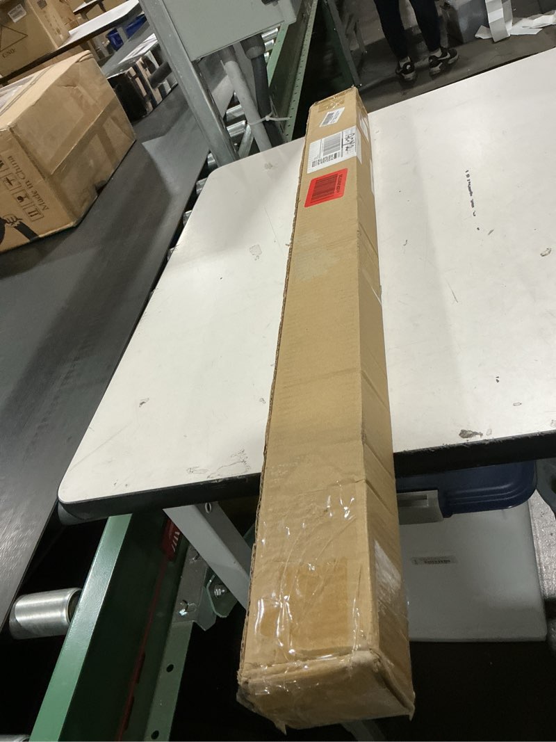 Condition photo showing As Is for HBL' 2 Pack Bifold Door Hardware Kits, Bi-fold Door Hardware Set with 900MM Long Track for Folding Closet and Indoor Use, Heavy Duty and Easy to Install. 72" Track-2 V Fold