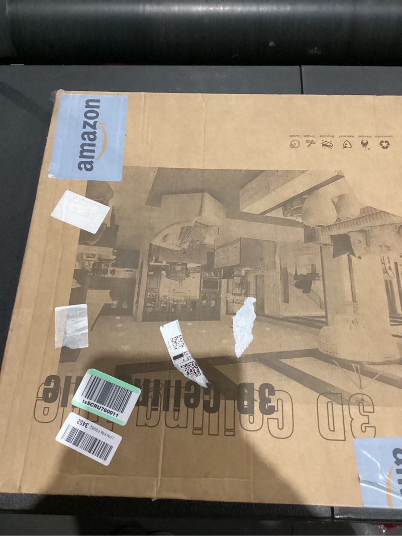 Condition photo showing Good Condition for Art3dwallpanels 12 Pack Drop Ceiling Tiles, 24 x 24 Inch High Grade PVC 3D Wall Panels Vintage Flower Pattern for Interior Wall Decor, Fire Rated, Waterproof, Antique Gold