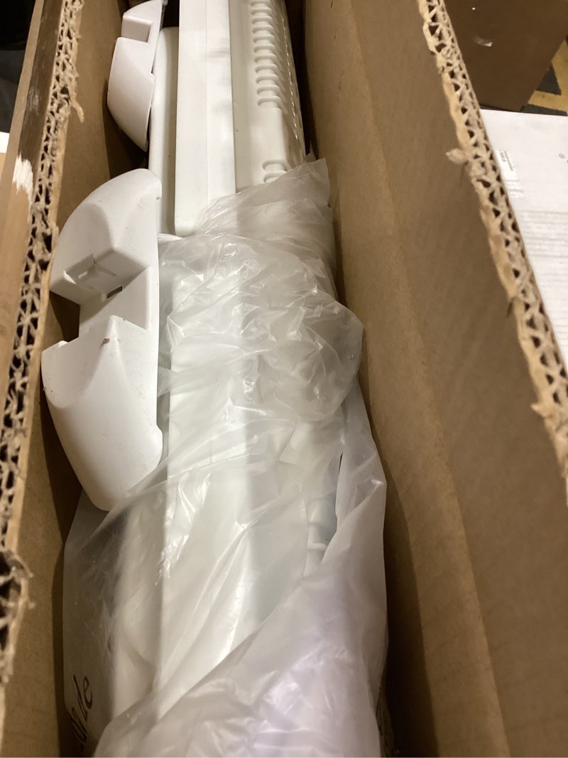 Condition photo showing As Is for Amazon Basics Window Fans for Home Bedroom, Twin Heads, Cooling Airflow, Exhaust, Expandable Side Panel Manual Control, 3 Speeds, 63W, 9 inch, White