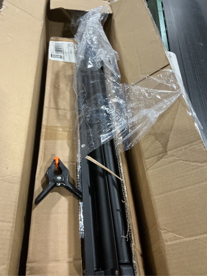 Condition photo showing As Is for Backdrop Stand 10 x 7.5 FT for Photography Studio, Adjustable Photo Backdrop Stand Kit for Parties, Background Stand with Sandbags, Spring Clamps, Carrying Bag 10x7.5 FT