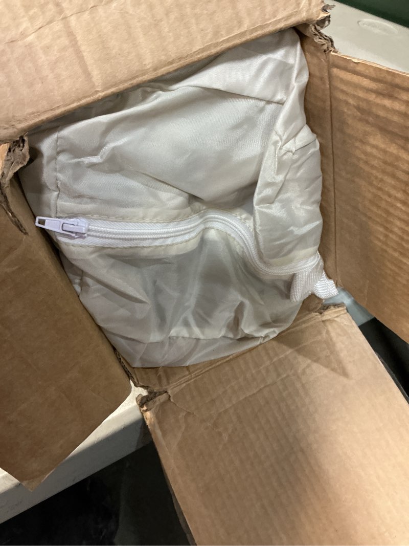 Condition photo showing As Is for Dream On Me Zodiak Portable Playard with Carry Bag & Shoulder Strap, Beige