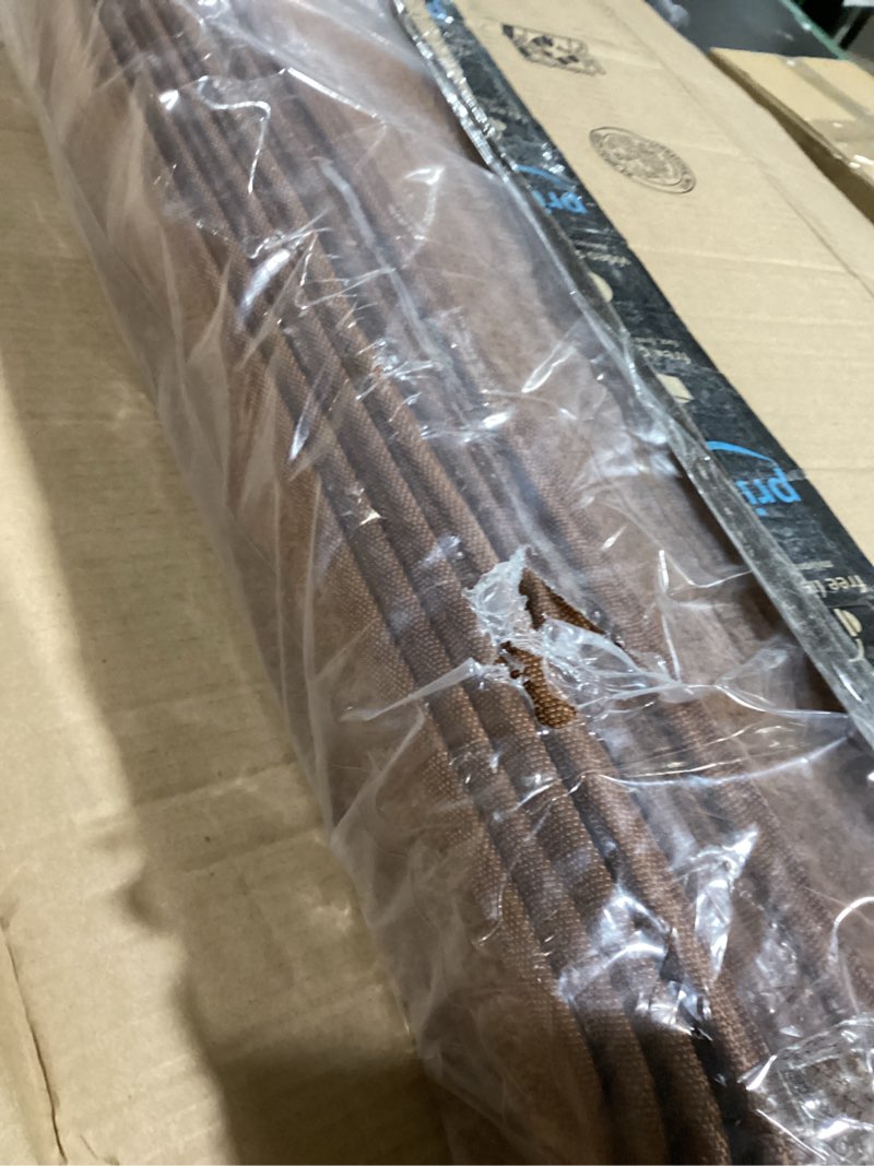 Condition photo showing Good Condition for PURE ERA Bullnose Carpet Stair Treads Set Tape Free Non-Slip Indoor Stair Protectors Pet Friendly Rugs Covers Soft Skid Resistant Washable Reusable 9.5" x 30"(14 Pieces,Brown) Brown 14 Pieces with Bullnose