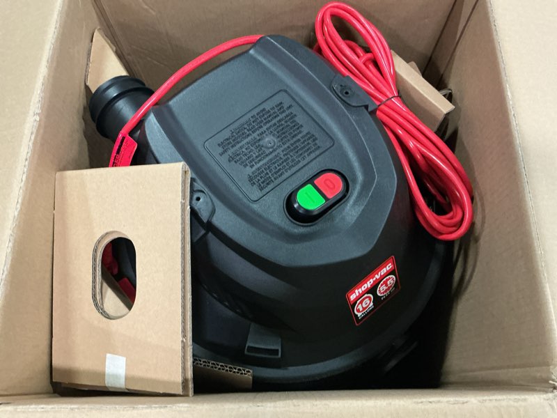 Condition photo showing Good Condition for Shop-Vac 16-Gallon 5.5 HP Corded Wet/Dry Shop Vacuum with Accessories Included