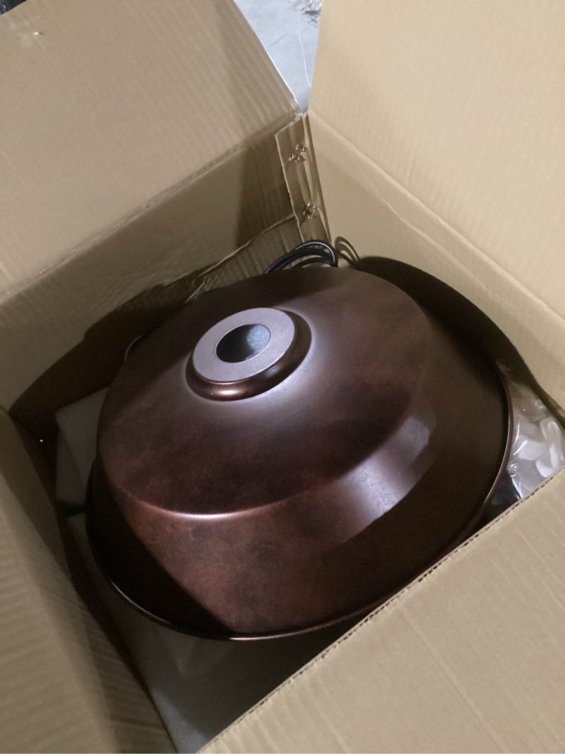 Condition photo showing Good Condition for farmhouse pendant light fixtures 14.17” barn vintage hanging light rustic pendant light for kitchen island dining room foyer copper