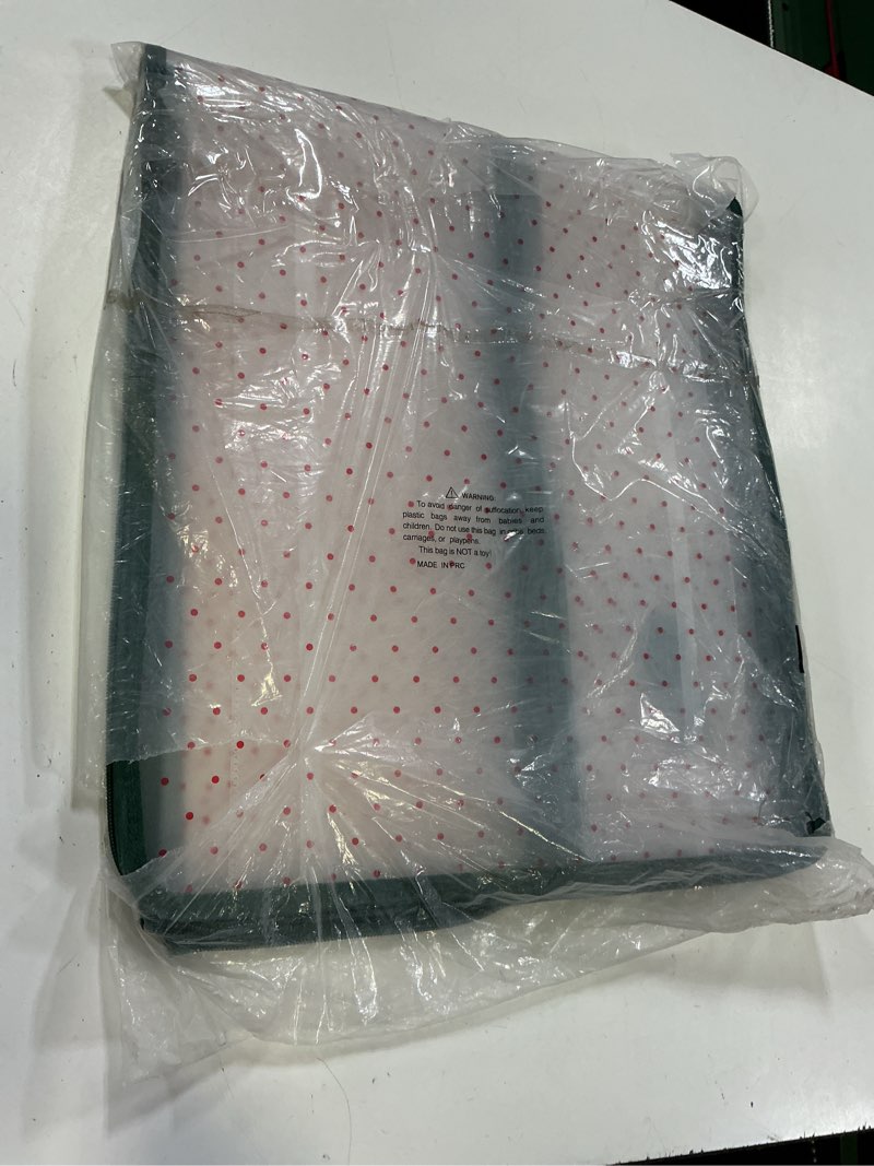 Condition photo showing New/Like New for zober wrapping paper storage containers - 33 inch gift wrapping organizer storage w/interior pockets - fits 20 standard rolls of wrapping paper, bows, and ribbons