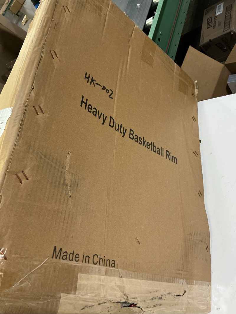 Condition photo showing Good Condition for Pro Slam Professional 180Âº Heavy Duty Breakaway Basketball Rimï¼Œ18 inch Double Spring Flex Rim Goal Replacement Fits 5"x5", 5"x4", 4"x3"ï¼Œ5"x3" Hole Pattern Backboard