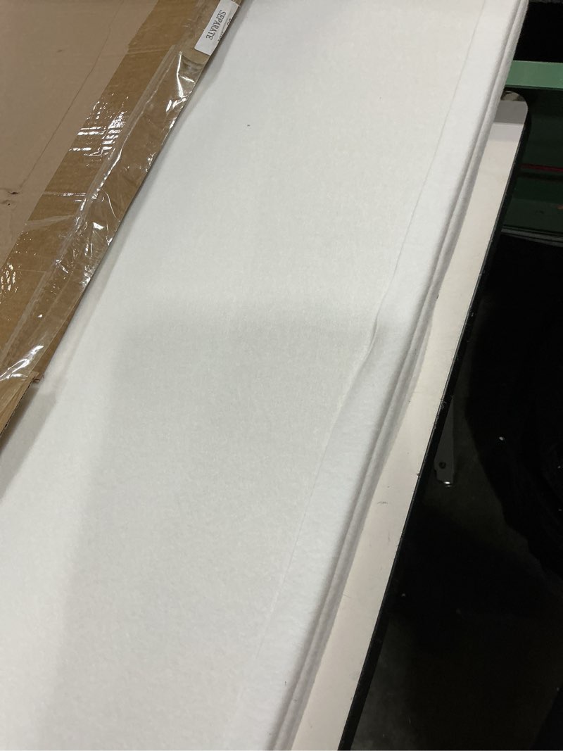 Condition photo showing New/Like New for buryeah 4 pcs quilt design wall board 30 x 24 inch quilters design board for quilting sewing supplies projects display portable white quilting wall panels for quilt fabrics hold 30 x 24 inch 4