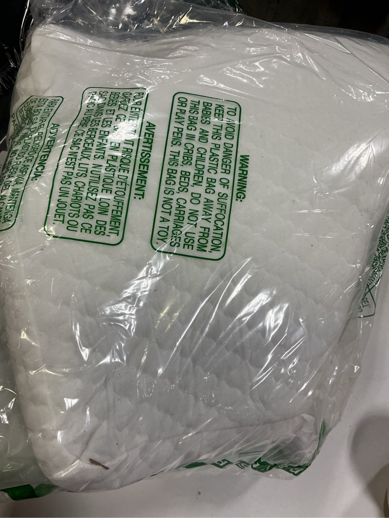 Condition photo showing Good Condition for Pro Goleem Baby Bassinet Mattress Pad 33"x20" Rectangle, Waterproof Soft Cover Gel Memory Foam, Dual Side Cradle Mattress 33''x20''Rectangle