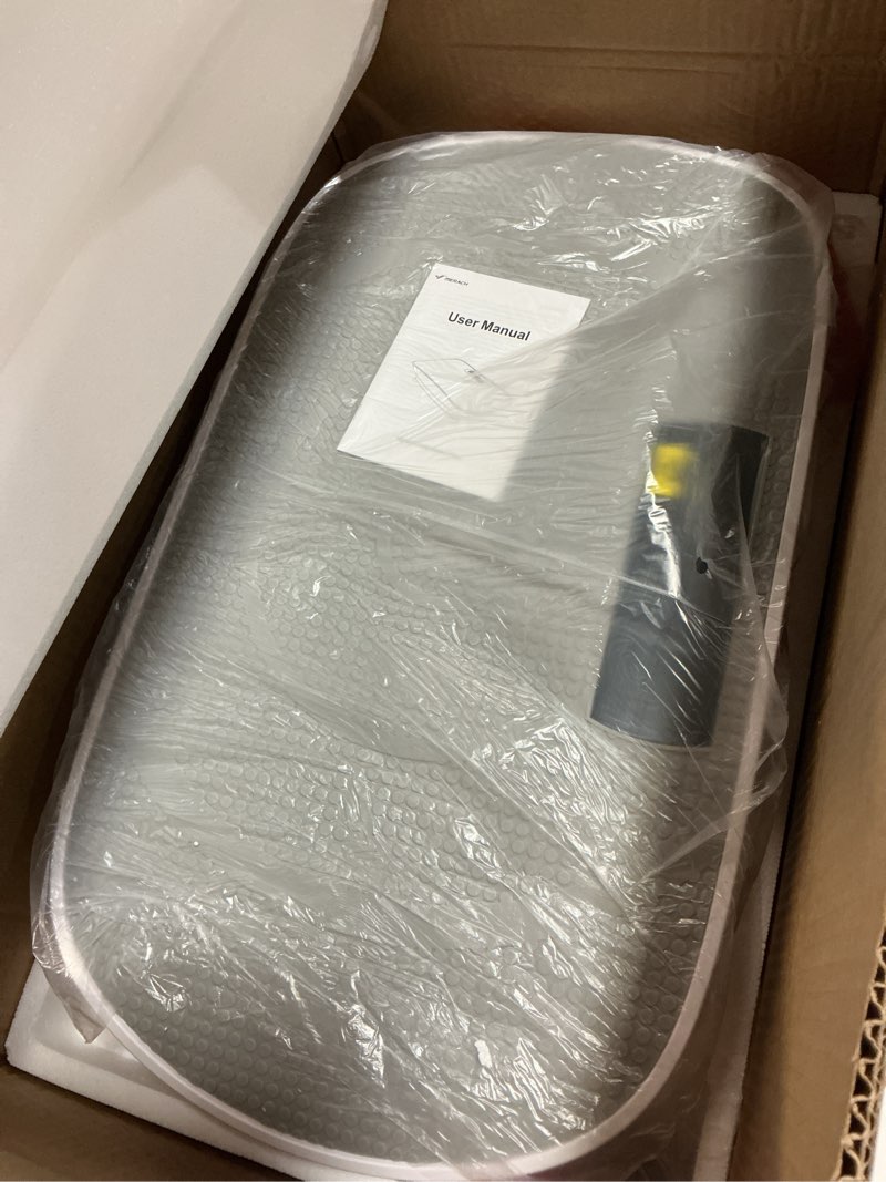 Condition photo showing Good Condition for merach vibration plate exercise machine, whole body workout equipment for women, bluetooth and silicone pedal, vibration plate with auto mode, vibrate fitness platform for home grey