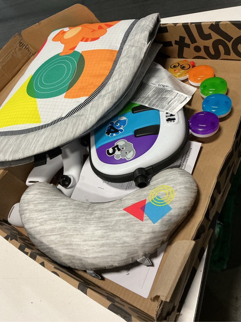 Condition photo showing Good Condition for baby einstein 4-in-1 kickin' tunes music and language play gym and piano tummy time activity mat kickin tunes 4-in-1 mat