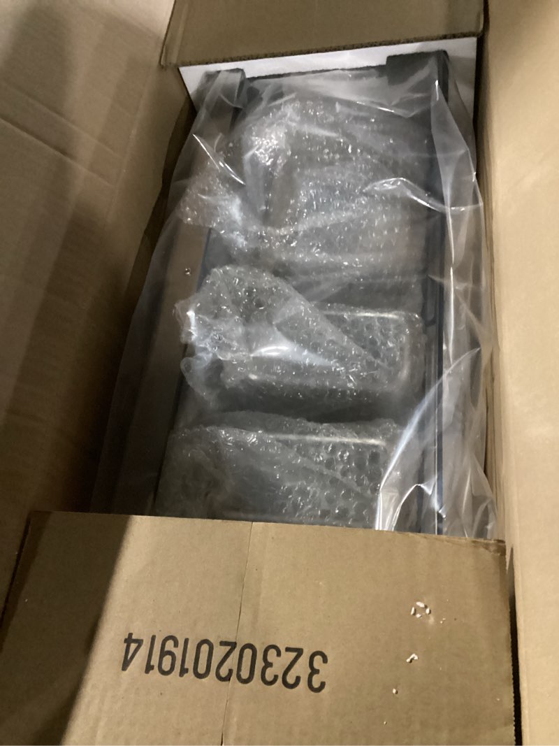 Condition photo showing New/Like New for Onlyfire Pizza Topping Station, Stainless Steel Condiment Seasoning Containers with Lid and 5 Compartment Trays for Prepping Ingredients and Toppings, Pizza Oven Accessories Outdoor