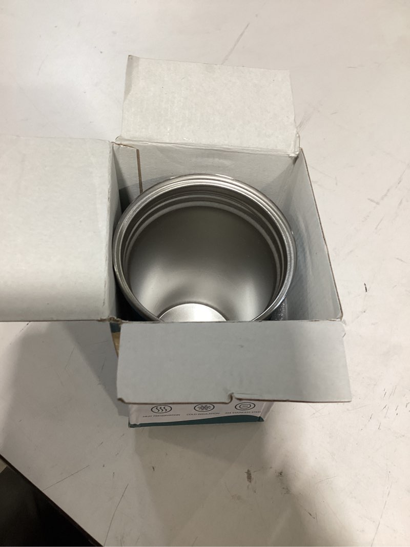 Condition photo showing Good Condition for 17oz travel coffee mug insulated coffee cup with spill leak proof lid, portable stainless steel tumbler reusable hot and cold water mug for car, daily, camping- blue blue 17.2 ounces