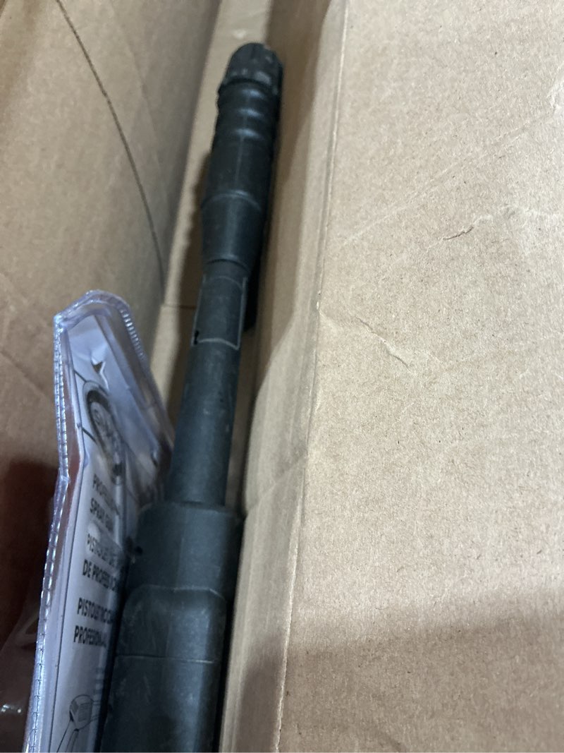 Condition photo showing As Is for simpson cleaning universal pressure washer gun with side assist handle for cold water machines use up to 4500 psi cold water gun w/ handle