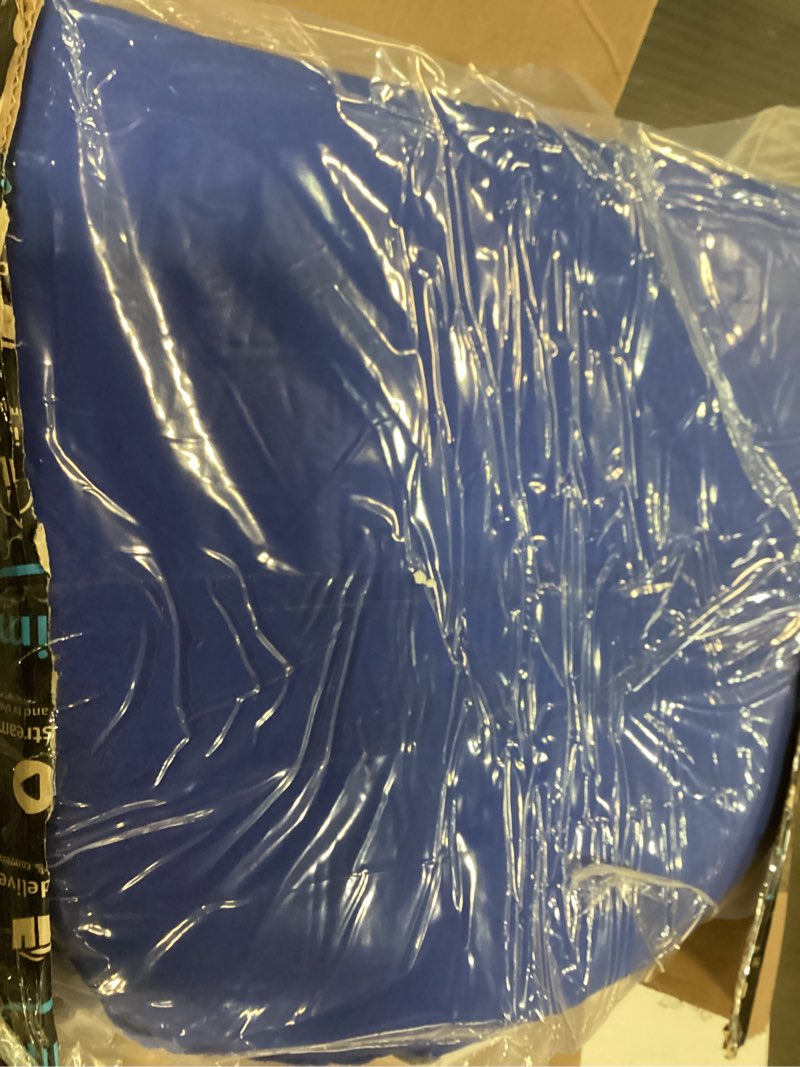 Condition photo showing Good Condition for harborest outdoor chair cushions set of 6, water resistant patio chair cushions with ties, outdoor seat cushions for patio furniture, 17"x16"x2", royal blue 17"x16"x2" (6 pack) royal blue