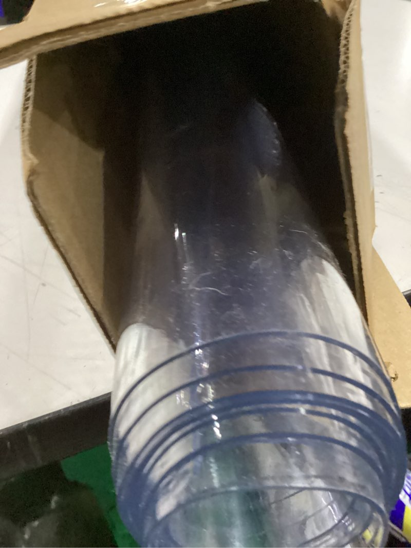 Condition photo showing Good Condition for warmstar clear table cover protector 12 x 12 inch,1.5mm thick plastic table cover rectangle,pvc clear table protector,desk protector mat for kitchen, dresser, writing desk?dining room table clear 1.5mm 12" x 12"