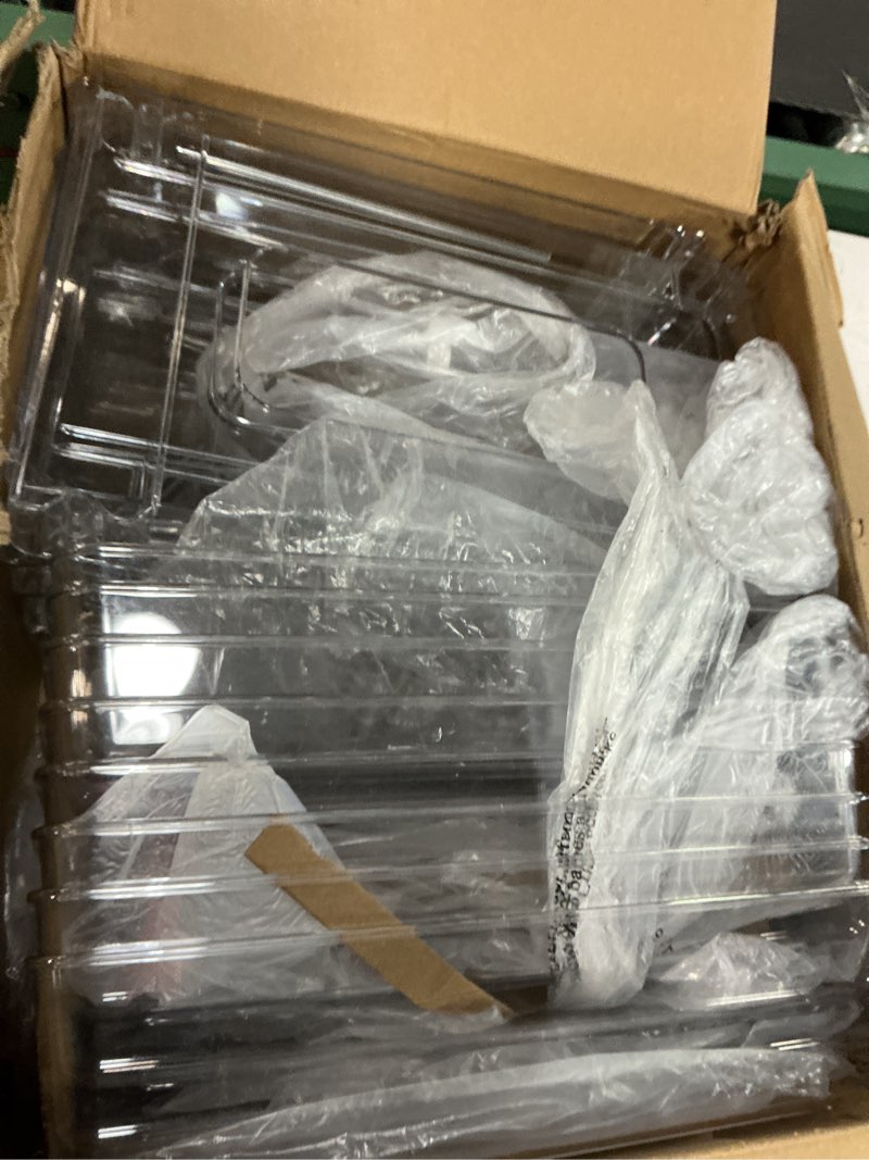 Condition photo showing Good Condition for vtopmart 4 pack bathroom organizer, 2 tier clear under sink organizers vanity countertop storage container,cabinet drawers bins, pull-out organization with track for pantry, kitchen transparent 4 pack-standard