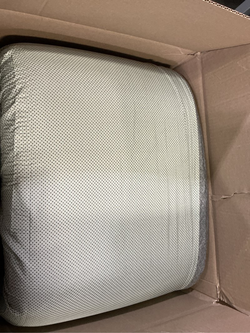 Condition photo showing As Is for SINWEEK 3 Inch Gel Memory Foam Mattress Topper Twin Size, Pad for Back Pain, Bed Topper with Removable Soft Cover, CertiPUR-US Certified…,Grey Twin 3 Inch (Grey Cover)