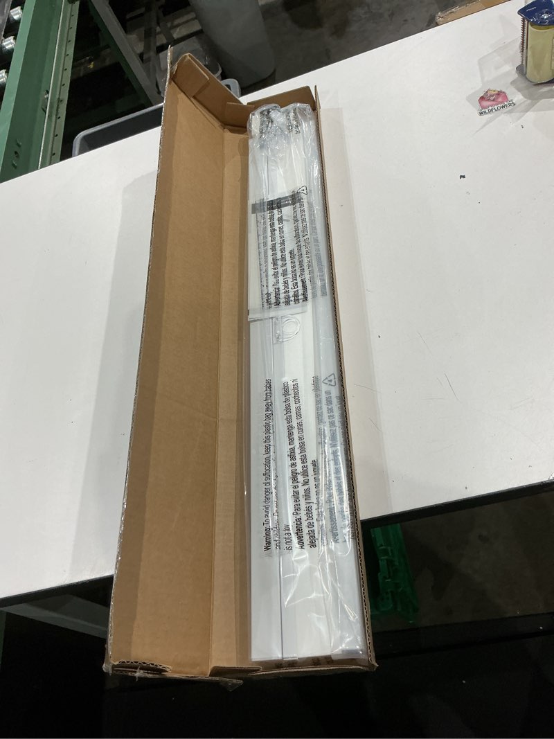 Condition photo showing Good Condition for not exact but similar to tonature no drill cellular shades for indoor windows, thermal insulating & noise reducing honeycomb blinds, free stop cordless blackout shades, white,64\" w x 64\" h 64\"w x 64\"h white(blackout)