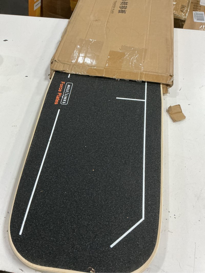 Condition photo showing Good Condition for golf pressure plate, golf weight shift board, teaching tool for club practice & drills, golf swing trainer, improve balance & accuracy, golf training aid for increased power & swing rhythm black