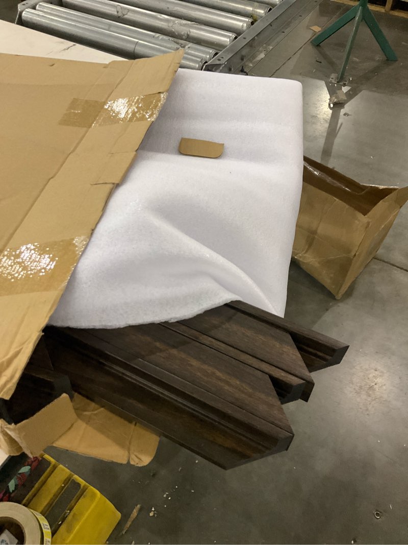 Soaoo 4 Pcs Canvas Floater Frames 16'' x 20'' Brown Floating Canvas Frame 0.9" Deep Artwork for Pain