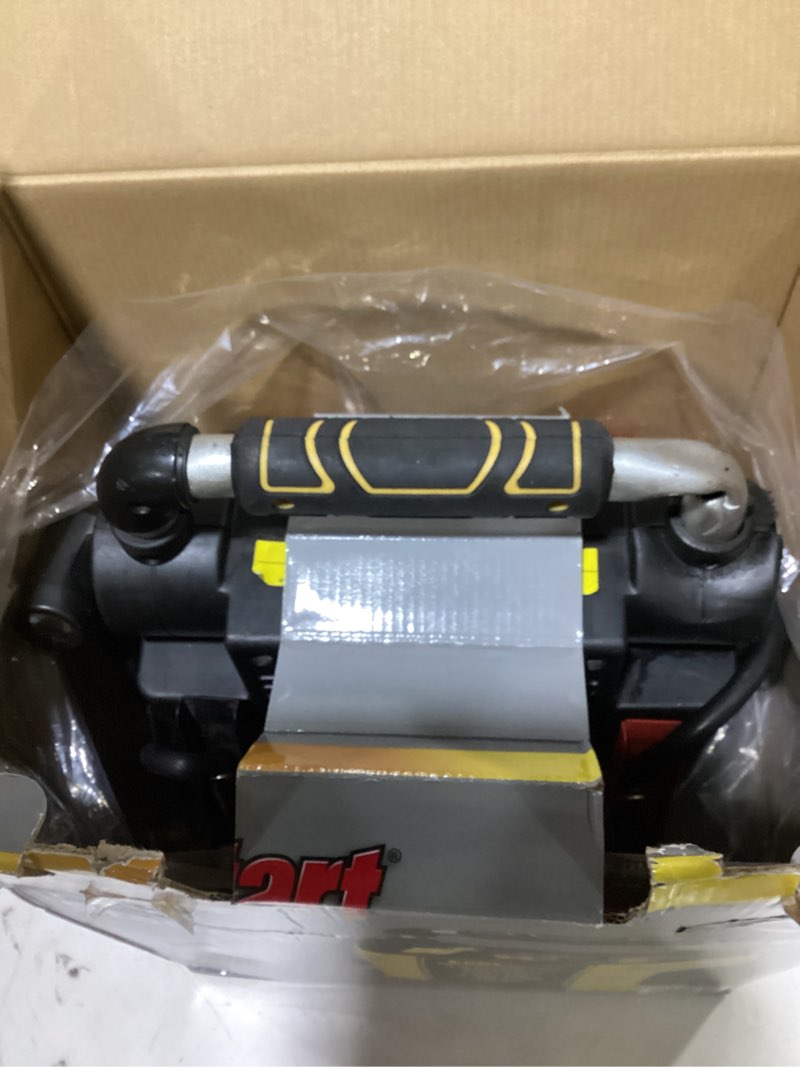 Condition photo showing As Is for everstart maxx j5cpde 1400 peak amps jump starter, power station, 500w inverter, 120 psi compressor