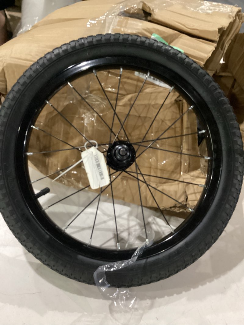 Condition photo showing Good Condition for eirona 12/16 kids bicycle rear/front wheel replacement – solid rubber tire with inner tube, bike wheel assembly, don't fit with huffy front wheel 16 inch
