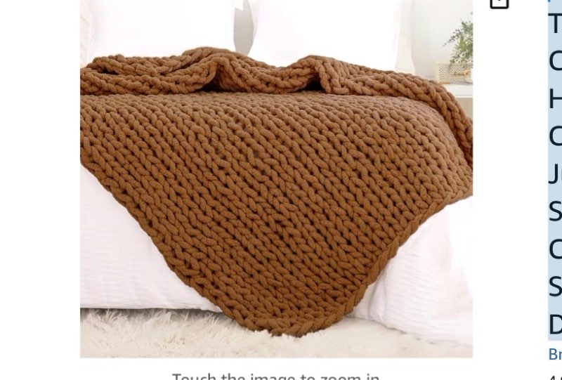 yaapsu chunky knit throw blanket for couch, 51"x63", 100% hand knitted thick cable knit with cozy jumbo chenille yarn, soft large rope knot crochet blankets for sofa bed living room décor, caramel