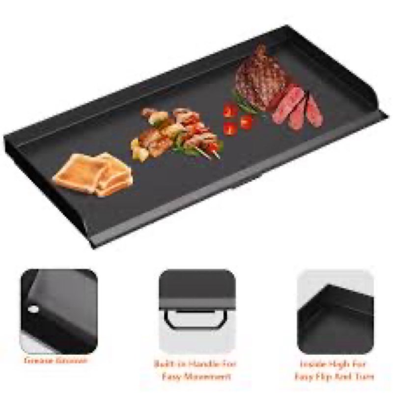Mixrbbq 37x16in silver cooking tray