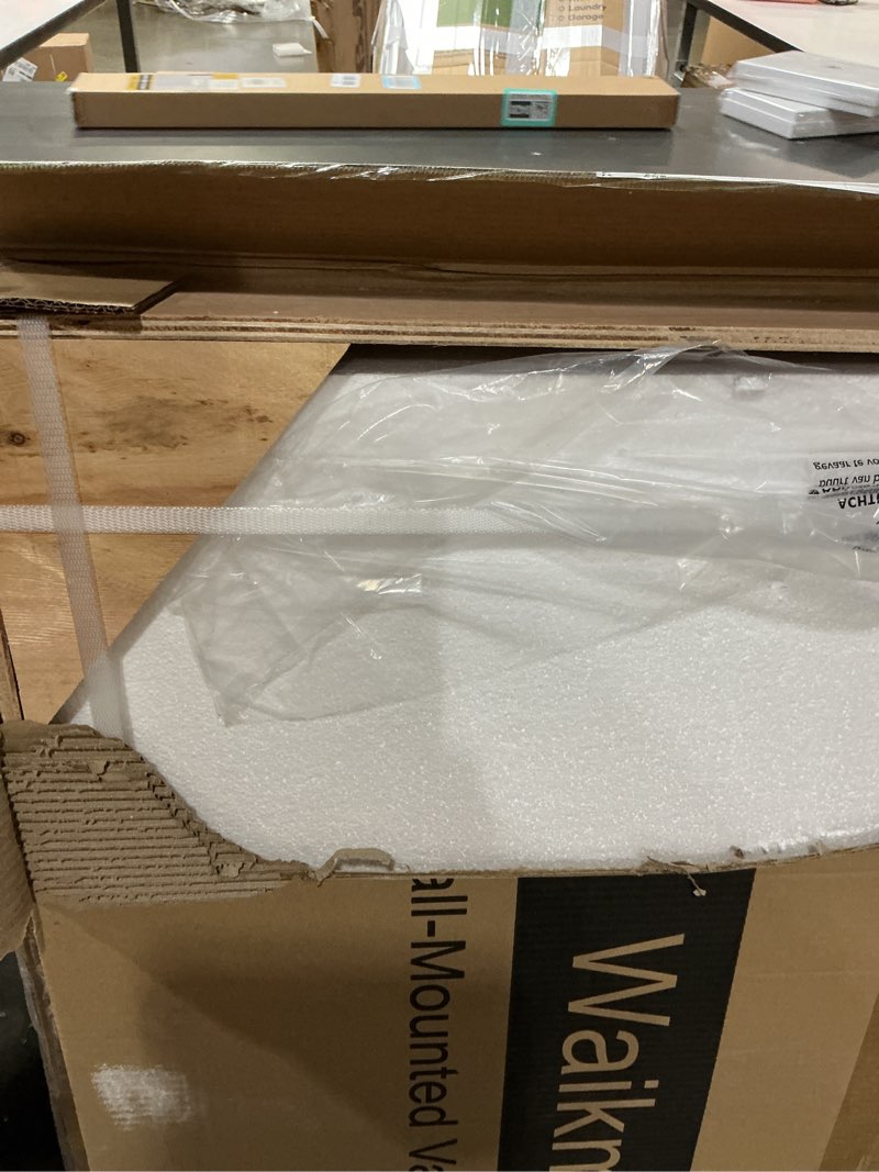 Condition photo showing New/Like New for LED Bathroom Mirror, 36"x36" with Front and Backlit, Bathroom Vanity Mirror for Wall, Stepless Dimmable Anti-Fog Memory Function, Tempered Glass (Horizontal/Vertical) 36"L x 36"W