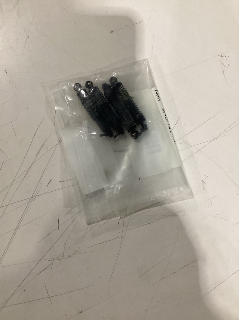 Condition photo showing New/Like New for scx24 shocks 47mm oil-filled shocks absorber long travel threaded oil damper for axial scx24 upgrades 1/24 rc crawler silver