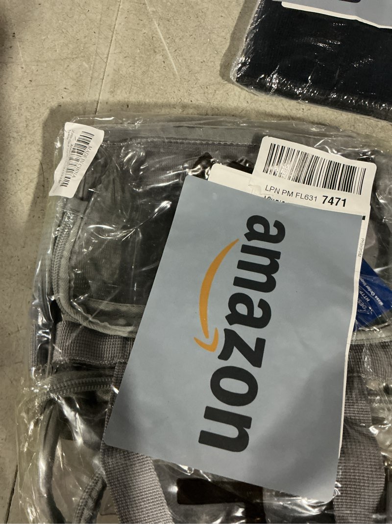 Condition photo showing Good Condition for j.carp clear bag heavy duty backpack durable transparent see through bag lunch bag small, grey