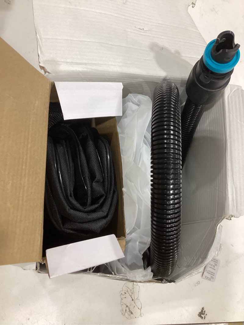 Condition photo showing As Is for paddle board pump electric portable,rechargeable 22 psi sup air pump,dual power 7800mah,12v dc car plug,inflation deflation,auto-off,for paddleboard,kayak,kite,tent,kayaks